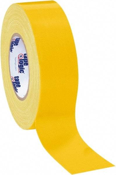 Tape Logic - 2" x 60 Yds Yellow Duct Tape - 10 mil, Rubber Adhesive - Apex Tool & Supply