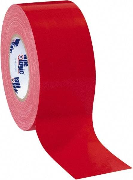 Tape Logic - 3" x 60 Yds Red Duct Tape - 10 mil, Rubber Adhesive - Apex Tool & Supply