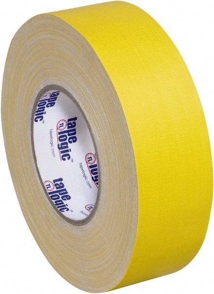 Tape Logic - 1" x 60 Yds Yellow Gaffers Tape - 11 mil, Rubber Adhesive - Apex Tool & Supply