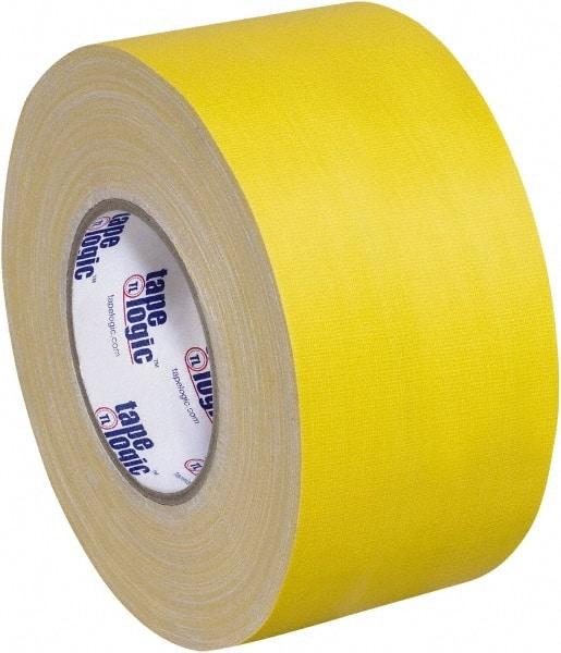 Tape Logic - 4" x 60 Yds Yellow Gaffers Tape - 11 mil, Rubber Adhesive - Apex Tool & Supply