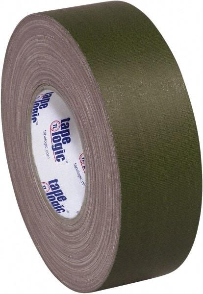 Tape Logic - 3" x 60 Yds Olive Green Gaffers Tape - 11 mil, Rubber Adhesive - Apex Tool & Supply
