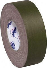 Tape Logic - 2" x 60 Yds Olive Green Gaffers Tape - 11 mil, Rubber Adhesive - Apex Tool & Supply