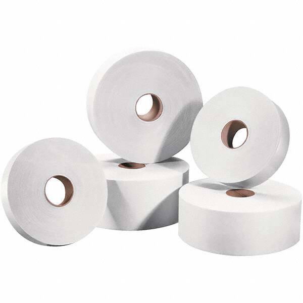 Tape Logic - 2" x 200 Yd White Water Activated Adhesive Packaging Tape - Paper Backing, 5 mil Thick - Apex Tool & Supply