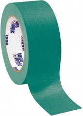 Tape Logic - 2" Wide x 60 Yd Long Green Crepe Paper Masking Tape - 4.9 mil Thick - Apex Tool & Supply