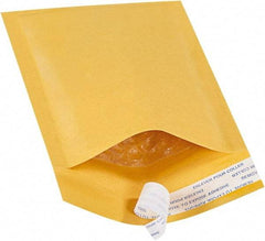 Value Collection - 8" Long x 4" Wide Peel-Off Self-Seal Bubble Mailer - Kraft - Apex Tool & Supply