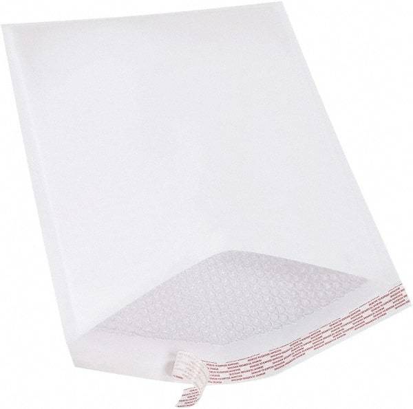Value Collection - 20" Long x 14-1/4" Wide Peel-Off Self-Seal Bubble Mailer - White - Apex Tool & Supply