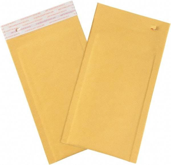 Value Collection - 10" Long x 5" Wide Peel-Off Self-Seal Bubble Mailer - Kraft - Apex Tool & Supply