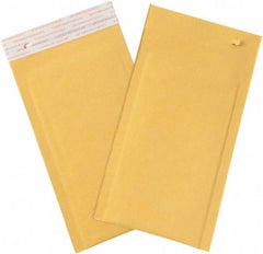 Value Collection - 10" Long x 5" Wide Peel-Off Self-Seal Bubble Mailer - Kraft - Apex Tool & Supply