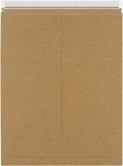 Made in USA - 21" Long x 17" Wide Peel-Off Self-Seal Flat Mailer - Kraft - Apex Tool & Supply