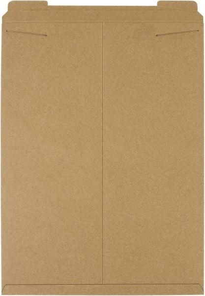 Made in USA - 27" Long x 20" Wide Regular Flat Mailer - Kraft - Apex Tool & Supply