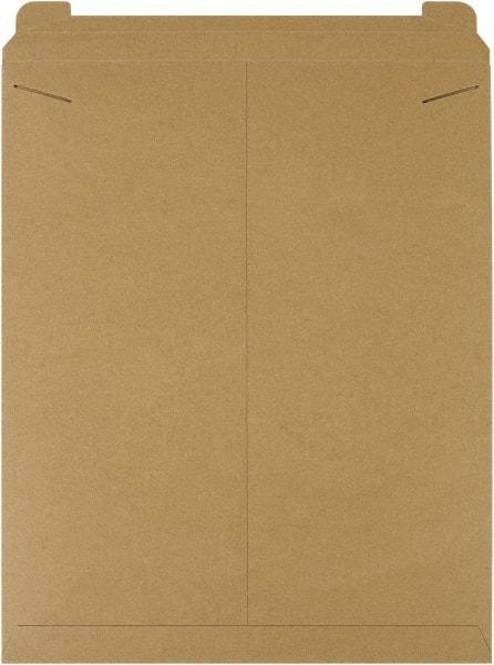Made in USA - 27" Long x 22" Wide Regular Flat Mailer - Kraft - Apex Tool & Supply