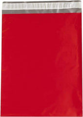 Value Collection - 15-1/2" Long x 12" Wide Peel-Off Self-Seal Courier Envelope - Red - Apex Tool & Supply