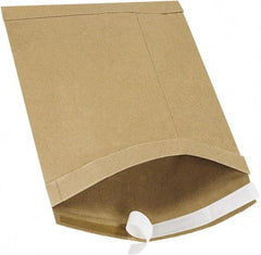 Made in USA - 14-1/2" Long x 8-1/2" Wide Peel-Off Self-Seal Padded Mailer - Kraft - Apex Tool & Supply