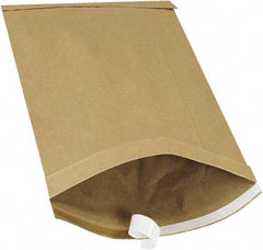 Made in USA - 16" Long x 10-1/2" Wide Peel-Off Self-Seal Padded Mailer - Kraft - Apex Tool & Supply