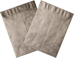 Dupont - 12" Long x 9" Wide Peel-Off Self-Seal Tyvek Flat Catalog Envelopes - Silver - Apex Tool & Supply
