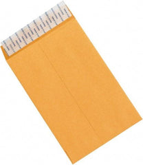 Made in USA - 9" Long x 6" Wide Peel-Off Self-Seal Natural Kraft Envelope - Kraft - Apex Tool & Supply