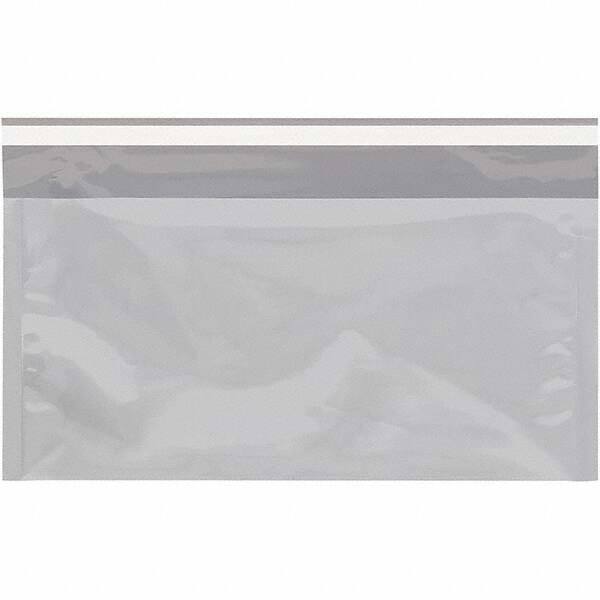 Value Collection - 10-1/4" Long x 6-1/4" Wide Peel-Off Self-Seal Metallic Mailer - Silver - Apex Tool & Supply