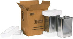 Made in USA - 11-3/8" Long x 8-3/16" Wide x 12-1/3" High Shipper Kit - Each - Apex Tool & Supply