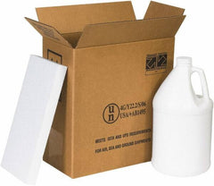 Made in USA - 12" Long x 6" Wide x 12-3/4" High Shipper Kit - Each - Apex Tool & Supply