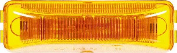 Truck-Lite - 4" Long, Yellow LED Marker Clearance - 12 Volts - Apex Tool & Supply