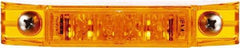 Truck-Lite - 4" Long, Yellow LED Marker Clearance - 12 Volts - Apex Tool & Supply