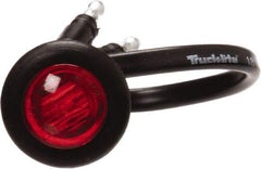 Truck-Lite - 3/4" Long, Red LED Marker Clearance - 12 Volts, Includes LED Light, Grommet - Apex Tool & Supply