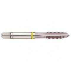 M16x2.0 2B 3-Flute Cobalt Yellow Ring Spiral Point Plug Tap-MolyGlide - Apex Tool & Supply