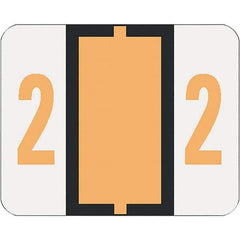 SMEAD - 1-1/2" Long, White File Folder Label - For File Folders - Apex Tool & Supply