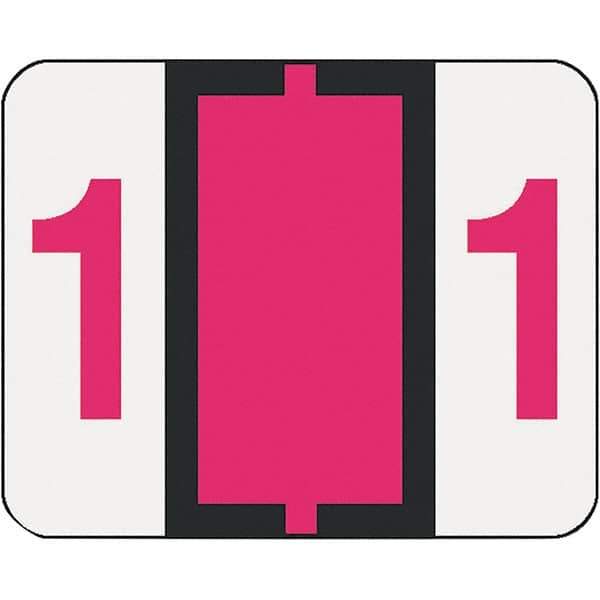 SMEAD - 1-1/2" Long, White File Folder Label - For File Folders - Apex Tool & Supply