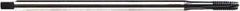 Emuge - 1/4-28 UNF, 3 Flute, NE2 Finish Cobalt, Spiral Point, Extension Pulley Tap - Plug Chamfer, 6.3" OAL, 43/64" Thread Length, 2B/3B Class of Fit - Apex Tool & Supply