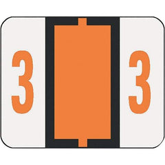 SMEAD - 1-1/2" Long, White File Folder Label - For File Folders - Apex Tool & Supply