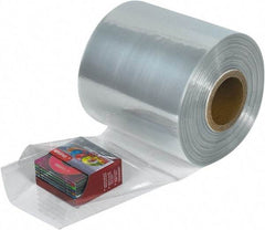 Made in USA - 4" Wide x 1,500' Long, Shrink Tubing - 100 Gauge - Apex Tool & Supply