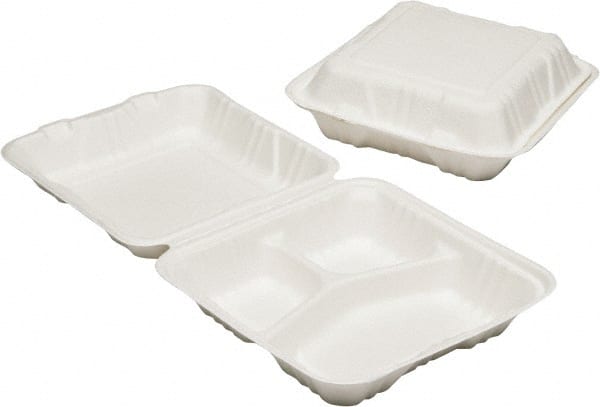Ability One - Food Container Lids For Use With: Food Box Shape: Square - Apex Tool & Supply