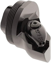 Seco - Left Hand Cut, Size GL40, CC.. 09T3.. Insert Compatiblity, Internal Modular Turning & Profiling Cutting Unit Head - 27mm Ctr to Cutting Edge, 32mm Head Length, Through Coolant, Series SteadyLine - Apex Tool & Supply