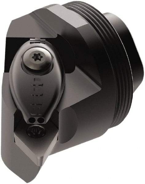 Seco - Right Hand Cut, Size GL40, DN.. 1104.. Insert Compatiblity, Internal Modular Turning & Profiling Cutting Unit Head - 27mm Ctr to Cutting Edge, 32mm Head Length, Through Coolant, Series SteadyLine - Apex Tool & Supply