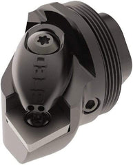 Seco - Right Hand Cut, Size GL50, CN.. 1204.. Insert Compatiblity, Internal Modular Turning & Profiling Cutting Unit Head - 32mm Ctr to Cutting Edge, 32mm Head Length, Through Coolant, Series SteadyLine - Apex Tool & Supply