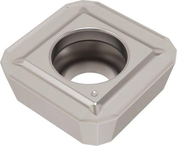 Seco - SPGX0703 MC Grade DS4050 Carbide Indexable Drill Insert - TiAlN/NbN Finish, Square, 7.94mm Inscribed Circle - Apex Tool & Supply