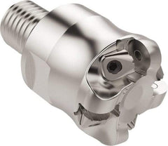 Seco - 27.42mm Cutting Diam, 6mm Max Depth of Cut, Combimaster Indexable Copy End Mill - 4 Inserts, RP.. 1204 Insert, R217.26 Toolholder, Steel, Through Coolant - Apex Tool & Supply