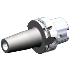Kennametal - 63mm Shank Diam, 8mm Hole Diam, HSK63A Taper Shank Shrink Fit Tool Holder & Adapter - 80mm Projection, 21mm Nose Diam, 26mm Clamping Depth, Through Coolant - Exact Industrial Supply