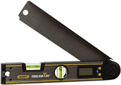 General - 0.1 (10 to 90°) Resolution Angle Combination Protractor & Inclinometer - 0.3° Accuracy, 222° Range, Data Output - Apex Tool & Supply