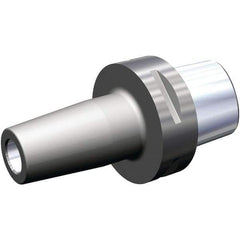 Kennametal - 63mm Shank Diam, 6.35mm Hole Diam, PSC63 Taper Shank Shrink Fit Tool Holder & Adapter - 80mm Projection, 21mm Nose Diam, 26mm Clamping Depth, Through Coolant - Exact Industrial Supply