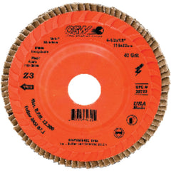 5″ × 7/8″ Z3-80 Grit - Compact Trimmable Premium Zirconia Z3 Flap Disc - Apex Tool & Supply