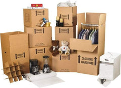 Made in USA - Moving & Box Kits Kit Type: Deluxe Home Moving Kit Number of Boxes: 118 - Apex Tool & Supply