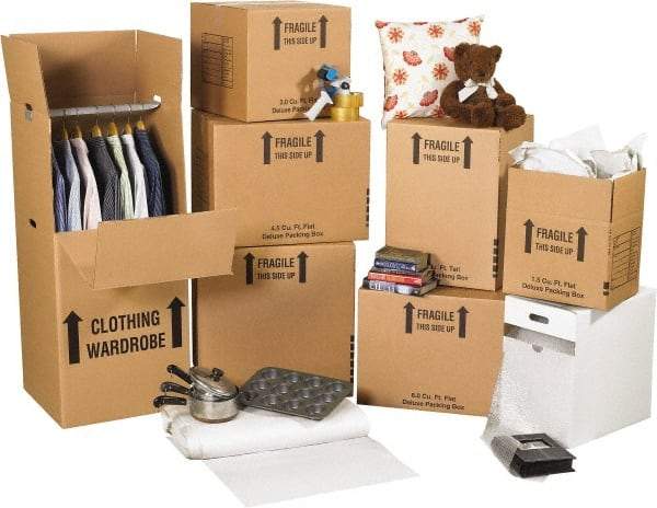 Made in USA - Moving & Box Kits Kit Type: Home Moving Kit Number of Boxes: 57 - Apex Tool & Supply