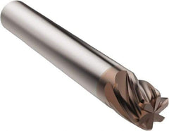Seco - 10mm, 4 Flute, Single End, Solid Carbide, 0.4mm Corner Radius End Mill - 57mm OAL, 44° Helix, Right Hand Flute, 12.5mm LOC, Right Hand Cut - Apex Tool & Supply