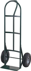 Ability One - 600 Lb Capacity 40" OAH Hand Truck - Steel Handle, Steel, Pneumatic Wheels - Apex Tool & Supply