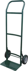 Ability One - 300 Lb Capacity 40" OAH Hand Truck - Steel Handle, Steel, Solid Rubber Wheels - Apex Tool & Supply