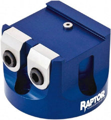 Raptor Workholding - 1-1/2" Jaw Width, 2" High Dovetail Vise - For Use with 4 & 5 Axis Workholding Systems - Apex Tool & Supply