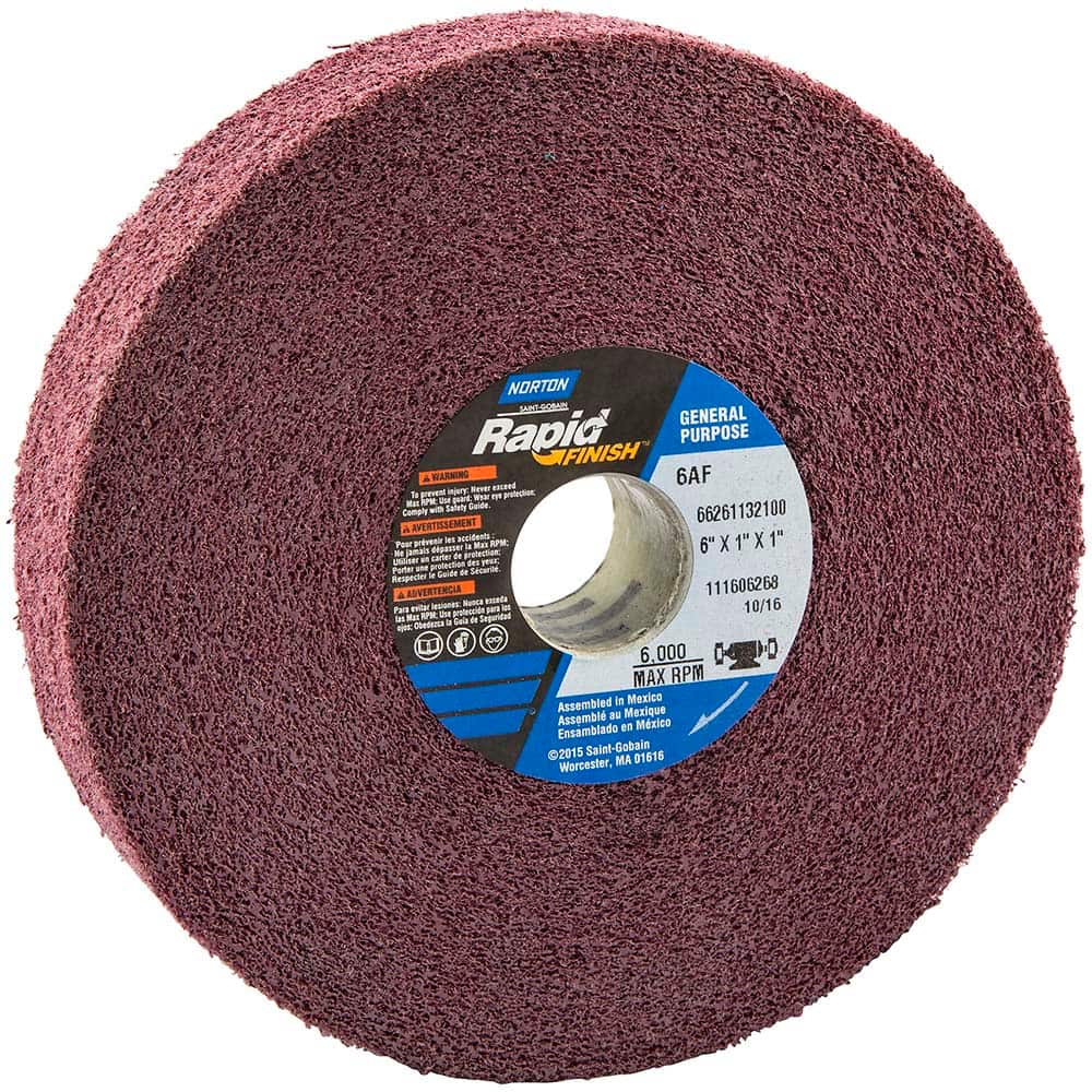Norton - Deburring Wheels Wheel Type: Convolute Wheel Diameter (Inch): 6 - Apex Tool & Supply