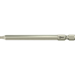 Wera - #1 Square Screwdriver Bit - 3-1/2" OAL - Apex Tool & Supply